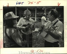 1981 Press Photo Musicians at