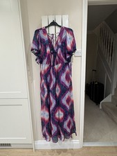Monsoon Beach Maxi Dress Size