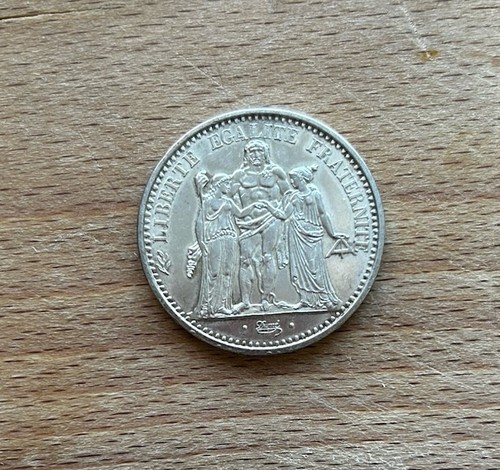 1965 french silver francs - french,