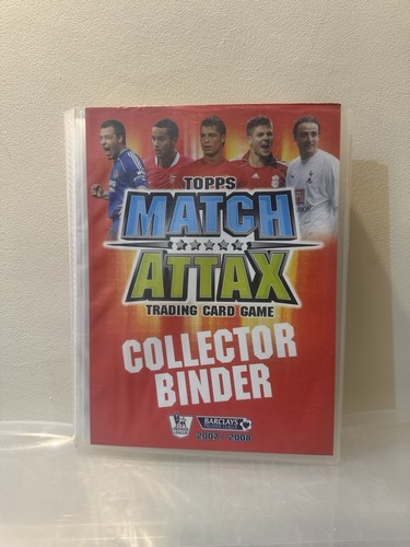 Match attax 2007 binder - attax,