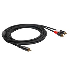 Y Splitter Stereo Cord RCA to