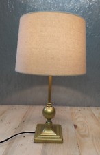 Vintage Table Lamp Table Lamp Base & Lamp Shade Metal Candlestick Table Lamp
