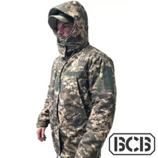Ukrainian Cold Weather Military Jacket Omni Ukraine Pixel Camouflage Coat