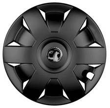 Set of 15'' Wheel trims hubcaps for Combo Van - 4x15'' - black