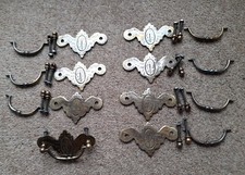 8 Brass Vintage Style Drop