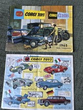 Corgi toys catalogue from 1966 And Foldout 1965. M68