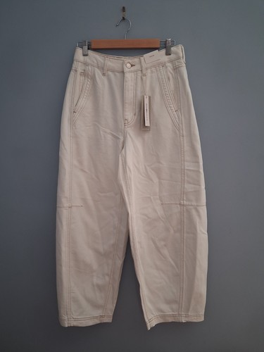 Per una barrel leg - una, denim