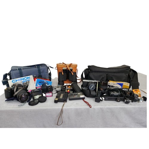 Vintage camera job lot chinon - job,