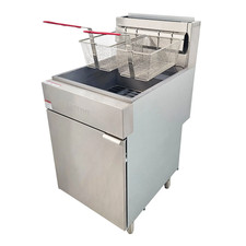 Gas Fryer 5 Burner Twin Basket