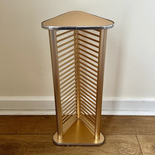 Retro gold tone plastic - gold, cd