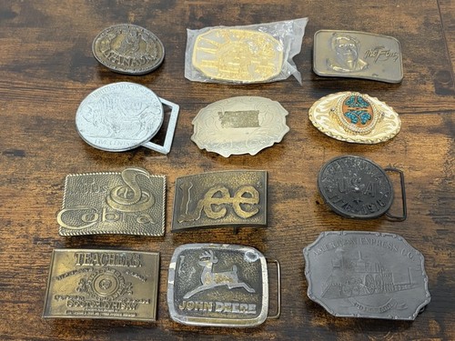 Vintage belt buckle - vintage,