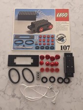 LEGO Vintage 4.5V Battery Motor Set 107 Incomplete