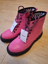 Next Girls Pink Boots Size 2