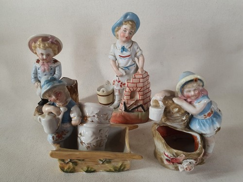 Four c1880 antique conta - c1880, &