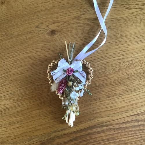 Handmade wedding favour heart - handmade,