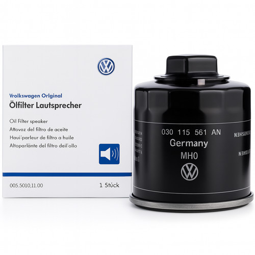 Oil filter speaker gift - filter,