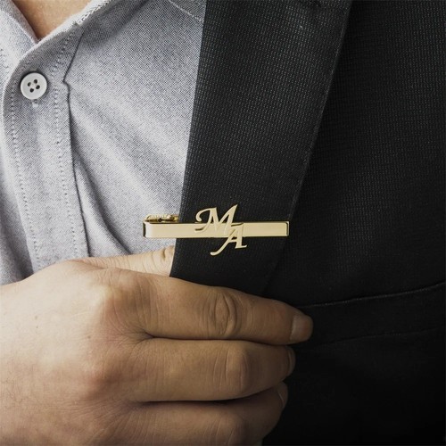 Custom engraved tie clip men - custom,