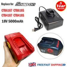 for Snap on Battery 18V Li-Ion