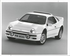 FORD RS 200 B/W PHOTOGRAPH
