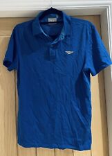 BENTLEY Blue PREMIUM POLO SHIRT Small 