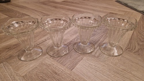 Vintage fluted glass - vintage,