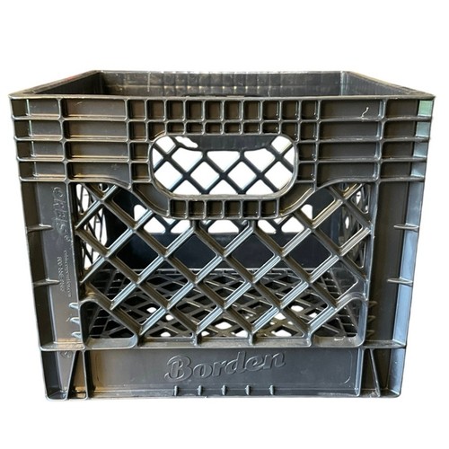 Vintage borden milk - vintage, crate