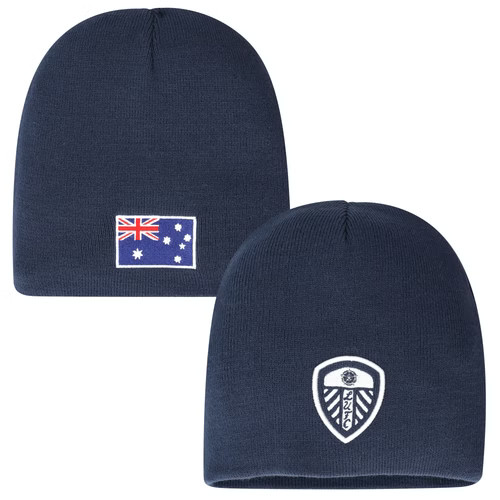 Leeds united football beanie - united,