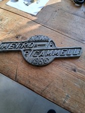 Railway Wagon Plate 1966. Good Used Condition. D5.