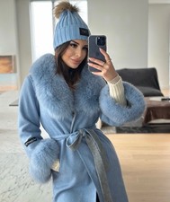 Woman’s Real Fox Fur Alpaca