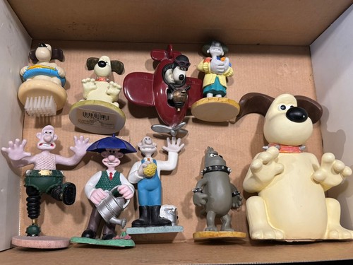 Wallace and gromit figurines - and,