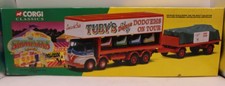 Corgi 1.50 scale 14101 Showmans TUBY'S Foden S21 8 Wheel Dodgem Truck & Trailer