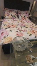 DESIGNER'S GUILD S.King Duvet + 4  Oxford Cases "Tourangelle Peony" Pink Multi 