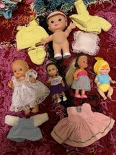 Small Contemporary Dolls X 5 Plus A Few Clothes