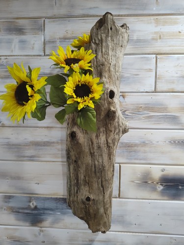 Large log driftwood wall - driftwood,