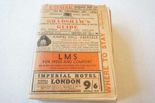 Dec 1937 original bradshaws - 1937,