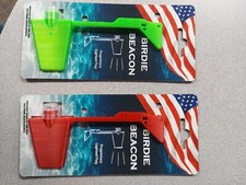 Trolling planer board lighted