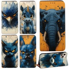 Leather Wallet Cover Case For