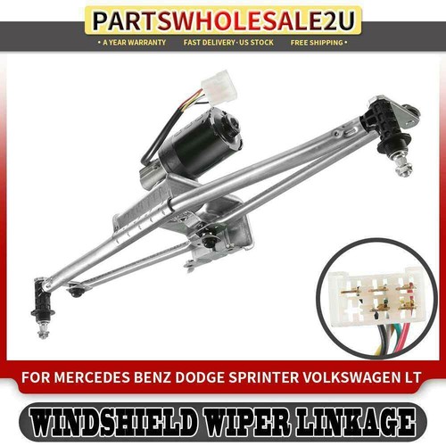 Wiper linkage with - linkage, for