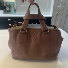 ANYA HINDMARCH Ebury Soft Mini tote Bag handbag Leather  dusky pink