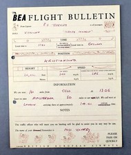 BEA BRITISH EUROPEAN AIRWAYS