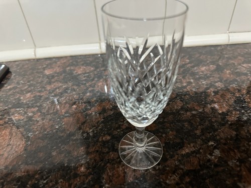 New crystal champagne flutes - 6,