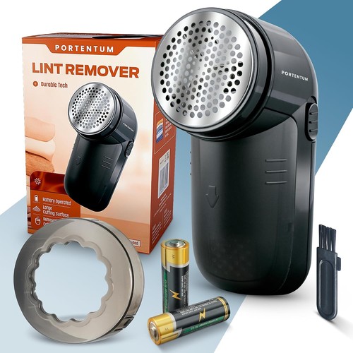 Lint remover battery - lint, operated