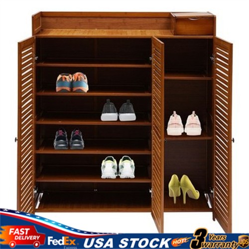 Wood shoe storage rack - wood,