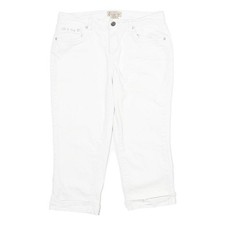 EARL JEAN Womens White Casual