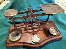 Antique Brass Postal Scales
