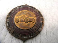 VINTAGE 1958 CAR RACING MEDAL