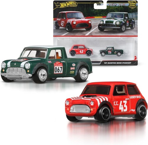 Hot wheels premium morris mini - hot,