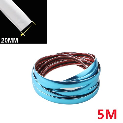 30mm x 5m chrome car - x,