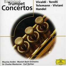 Maurice Andre : Baroque Trumpet Concertos CD Incredible Value and Free Shipping!