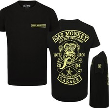 GAS MONKEY GARAGE Mens Official T-Shirt Beer Assistant